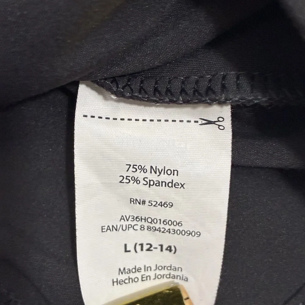 Women’s Avia SoftSculpt Jacket Large Black Full Zip Stretch Athletic Activewear - Picture 5 of 6